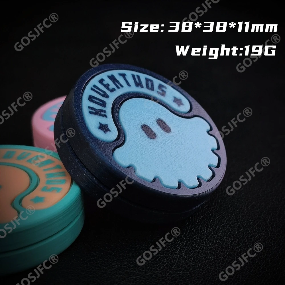 Taffu EDC 3D Printing Luminous Mechanical Haptic Coin Fidget Toys For Adults Stress Relief Toy Office Desk Anxiety Relief Gadget