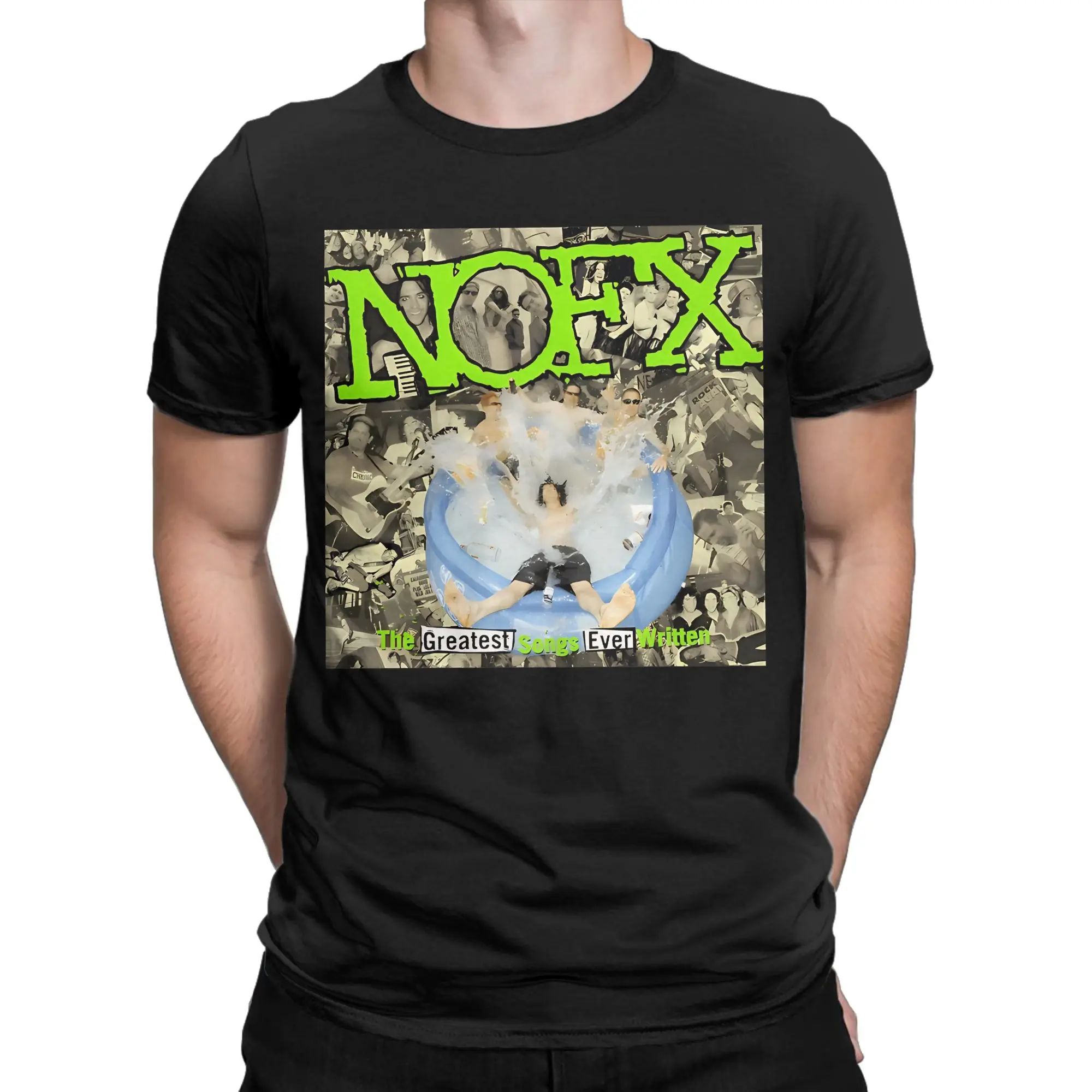 NOFX The Greatests Songs Ever Writtens By Us T Shirt Summer 100% Cotton T Shirts For Adult Pattern Tshirt Short Sleeve Tops
