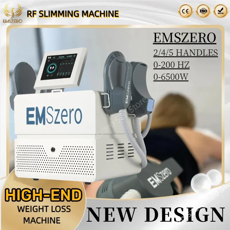 

Emszero Neo Nova HIEMT RF EMS Body Sculpting Slimming Machine Muscle Stimulator Weight Loss Electromagnetic 6500W 15 Tes