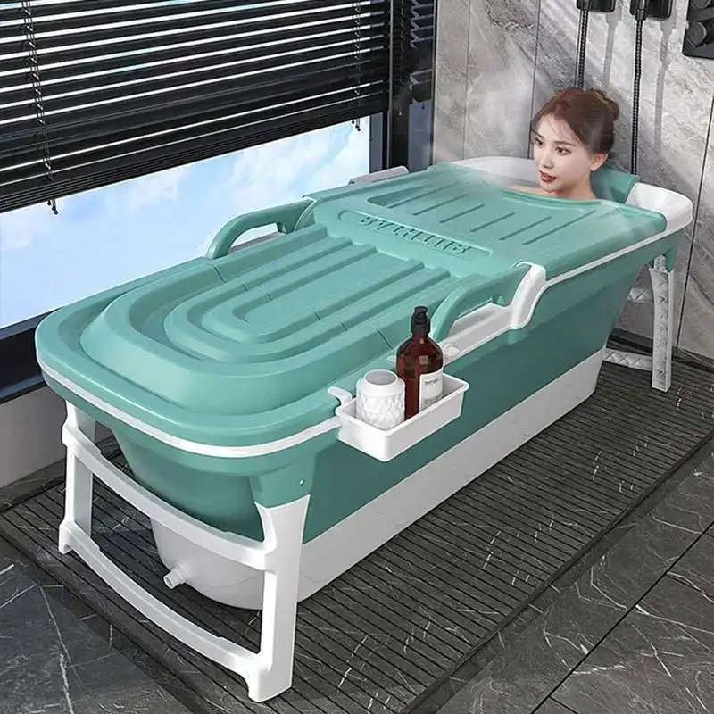 

Бытовая пенящаяся ванна для взрослых, ванна для купания, современная портативная ванна, складная ванна для купания, умывальник для взрослых, пара для всего тела