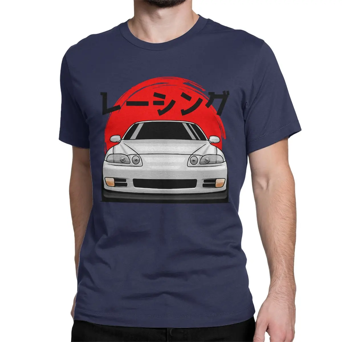 JDM Drift T Shirts Men Women's Cotton Novelty T-Shirt Crewneck Japanese Car Racing Race Tees Short Sleeve Clothing Printing