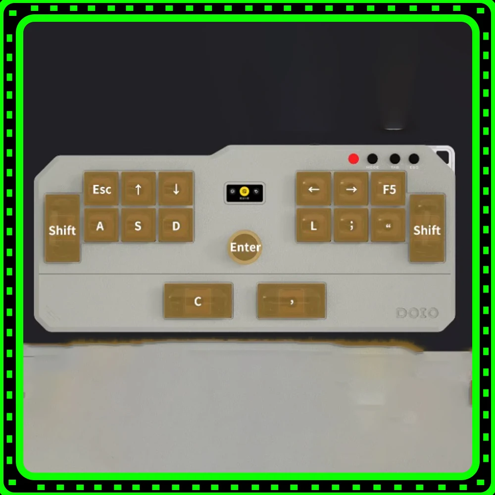 

DOIO OSU/DJMAX/Muse Dash/EZ2ON Portable Mini Music Gaming Platform Low Magnetic Axis Custom Aluminum Alloy Hot Plug Mechanical