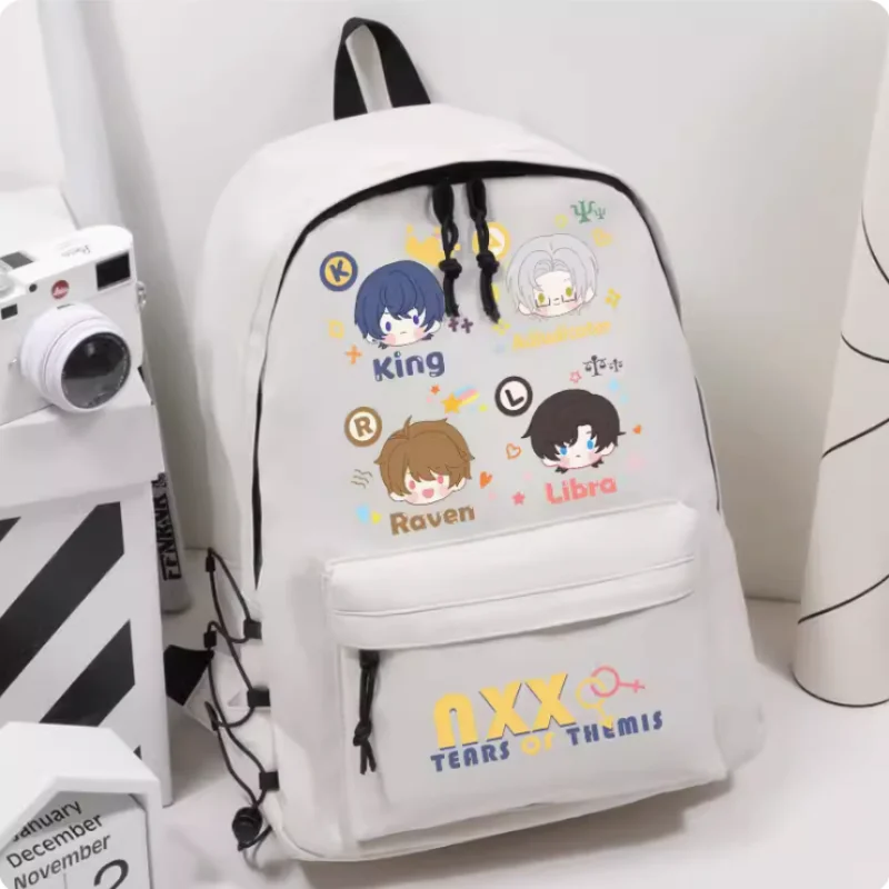 Anime Tears Of Themis King Libra Raven  Cartoon Bag Women Man Fashion Leisure Teenagers Student Backpack Handbag B144