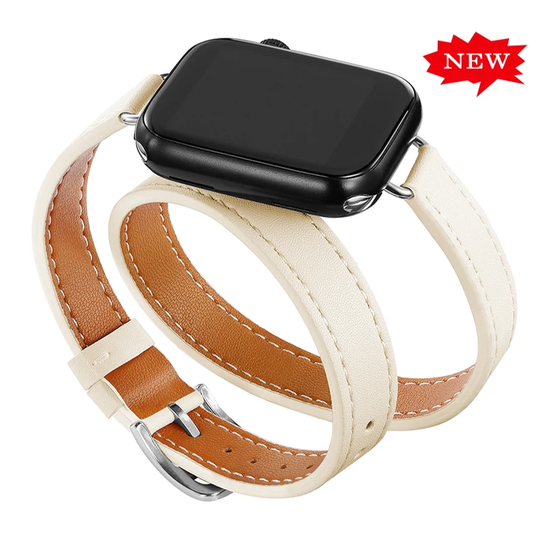 Leather Band for Apple Watch  5