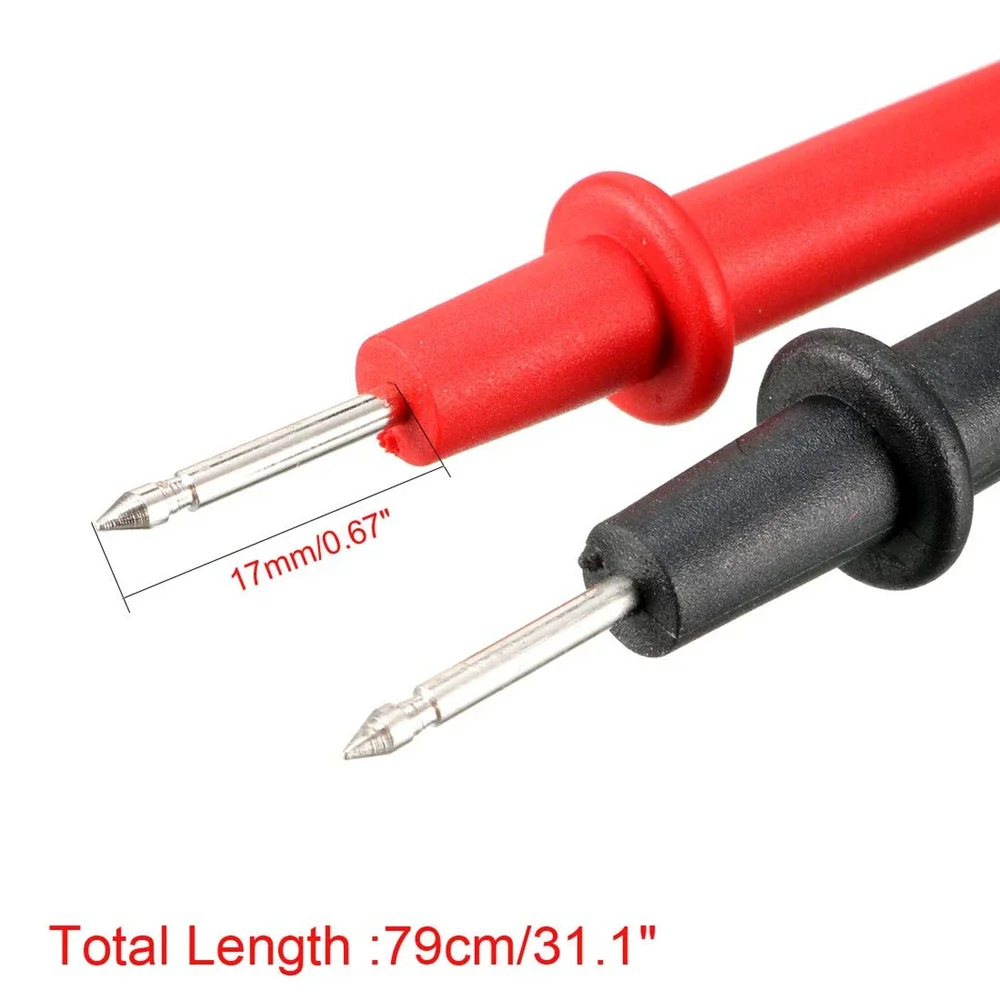 2Pcs/Set Multimeter Replacement Cables Universal1000v 10A Multimeter Test For Multimeter Tester Cable IC Component Testing