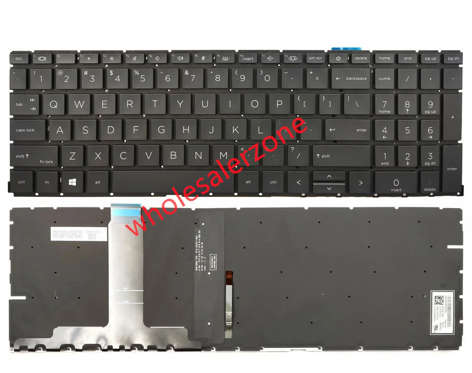 

New for HP ProBook 650 G8,655 G8,450 G8,455 G8 series laptop US layout keyboard