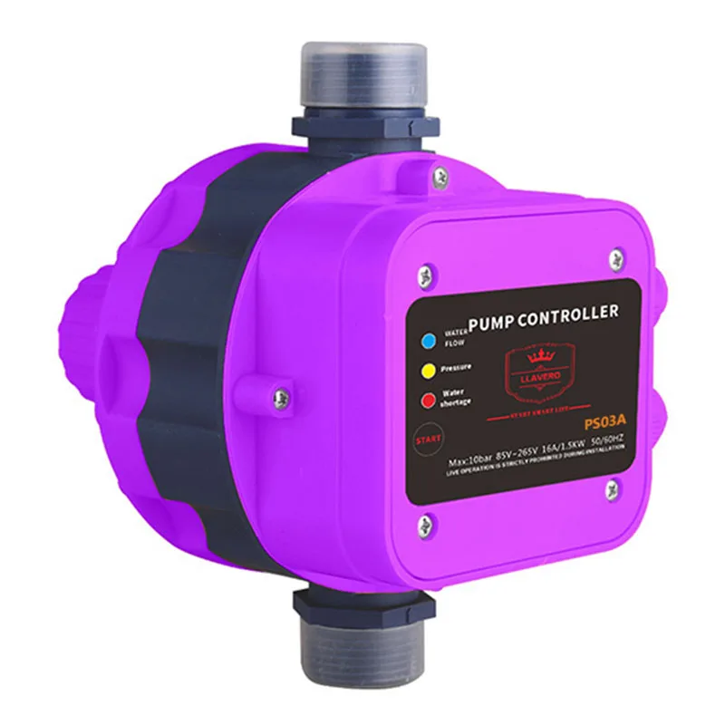 Automatic Pressure Control switch for water pump PS03A 250V 1.1KW water control switch Digital Timer Water Pump Controller