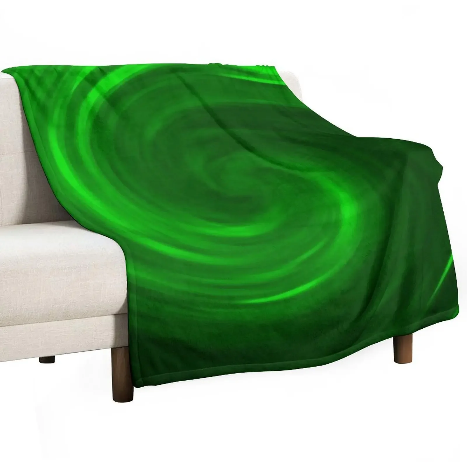 

The Green Swirl Throw Blanket Blankets For Baby Bed Warm Quilt Blankets