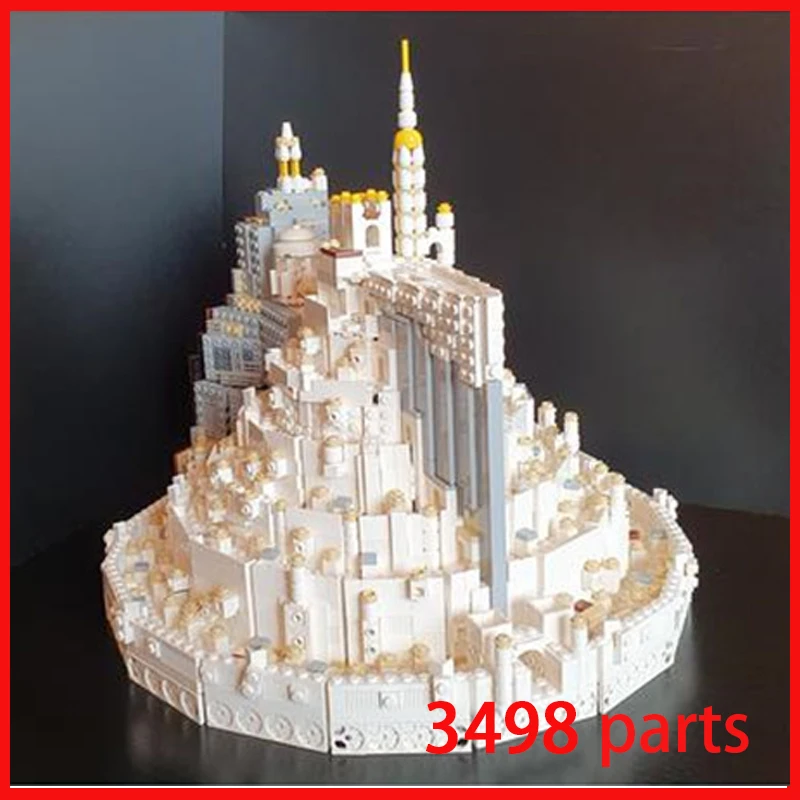 تخصيص 3498 أجزاء الإبداعية عرض الشارع المدينة البيضاء تاج محل البديل بناء اللبنات كتل أطقم منمذجة اللعب الهدايا