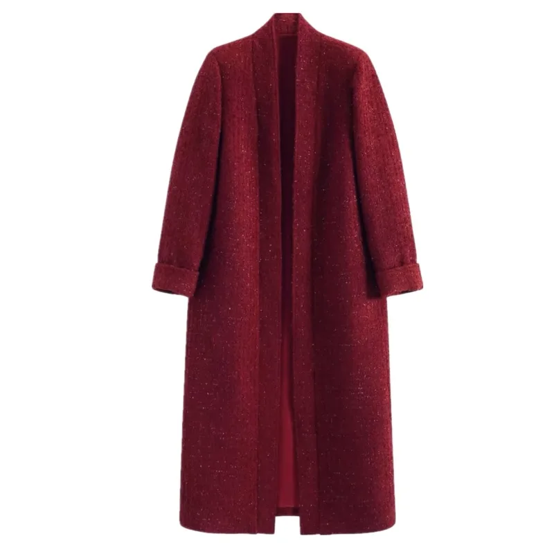 

Spring and Autumn New Youth Red Xiaoxiang Cardigan Long Coat Fashion Trend Design High Quality New Chinese Unique Long Coat
