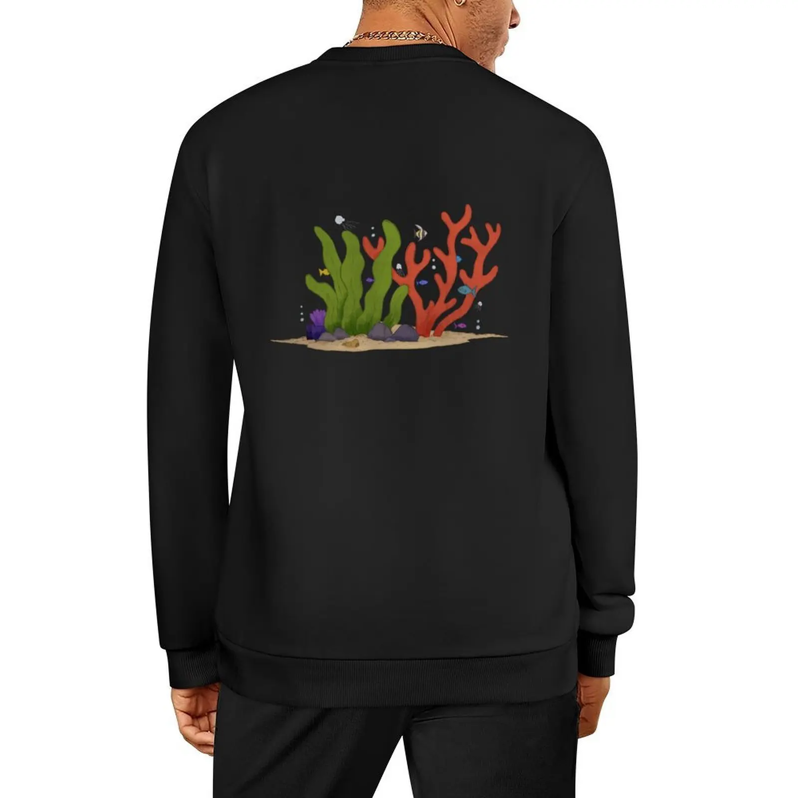 

Coral Reef Pullover men clothing men wear tracksuits men clothes men's sweatshirts