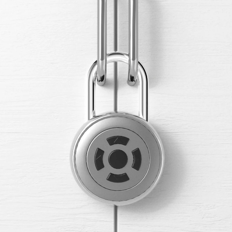 قفل ذكي IP65 مقاوم للماء بلوتوث قفل إلكتروني للتحكم في التطبيق كلمة المرور المؤقتة للسفر على ظهره الأمتعة الصالة الرياضية