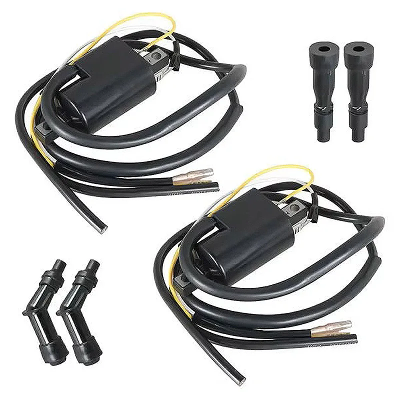 30501-300-00 Für Honda 750 Four CB750 CB750A F/K 1969–1978 Zündspulen + Zündkerzenkappen 330502 -300-003