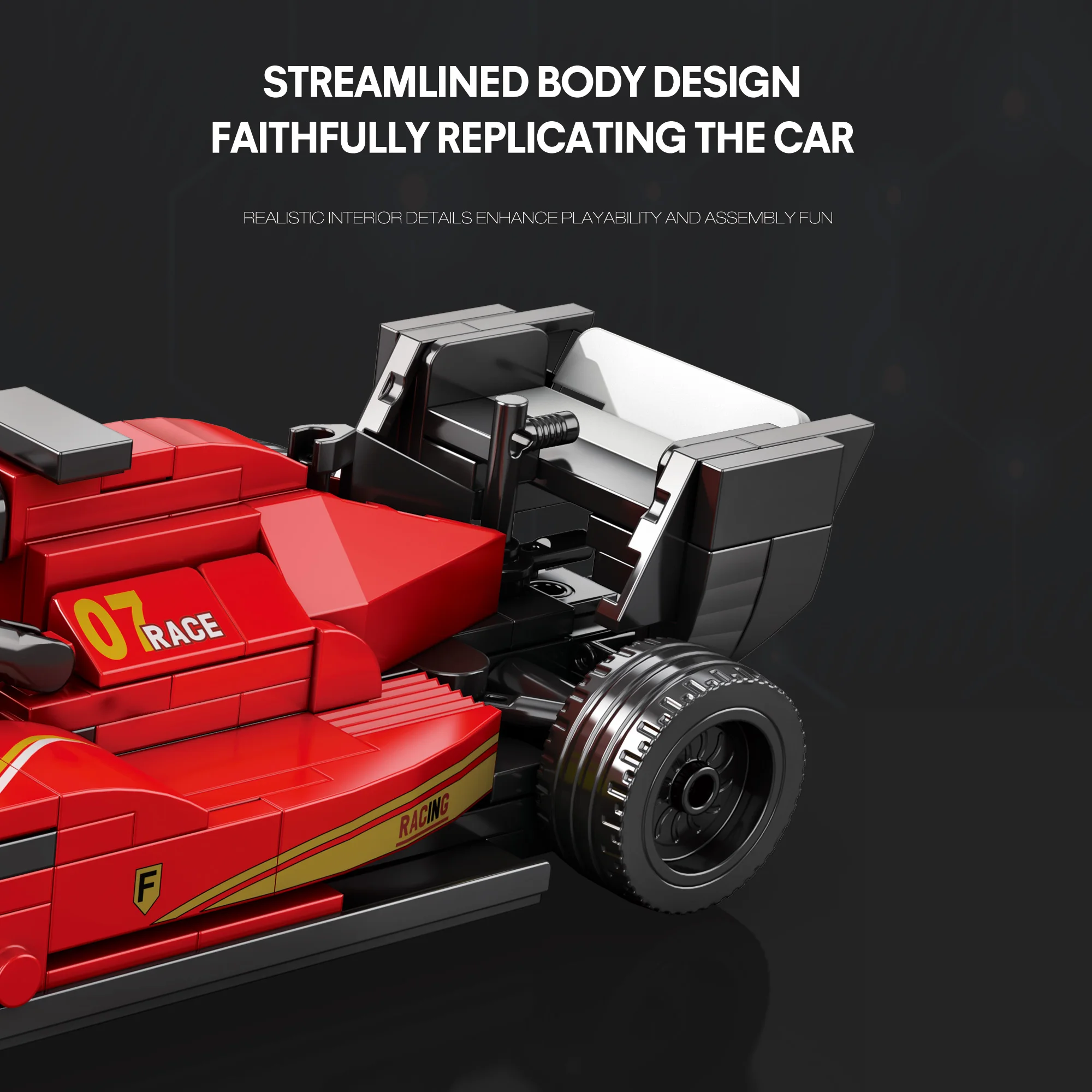 280 قطعة 9X8 سيارة اللبنات 663 التقنية MOC الطوب أفكار التكنولوجيا العالية مجموعات الالعاب جمع DIY بها بنفسك هدية للأطفال البالغين #4