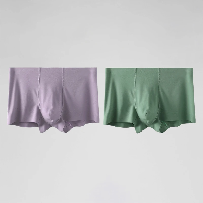 

Комплект из 3 мужских трусов-боксеров из модала, 50 штук, бесшовные, спортивные, дышащие, тонкие, комфортные