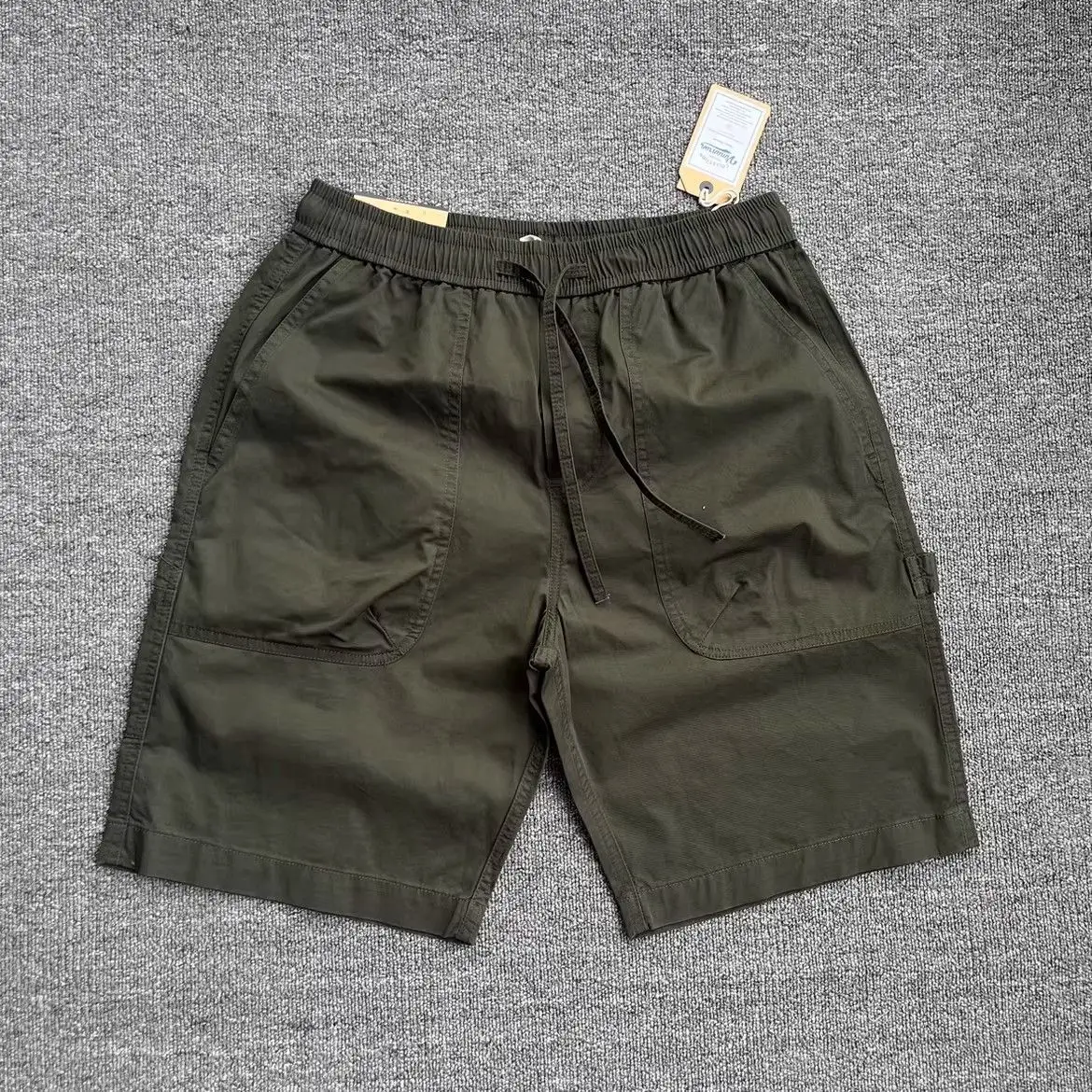 Fashion 2026 Casual Short Pants Summer Thin Retro Multi-pocket Tooling Shorts Washed Logging Machine Outdoor Cargo Shorts