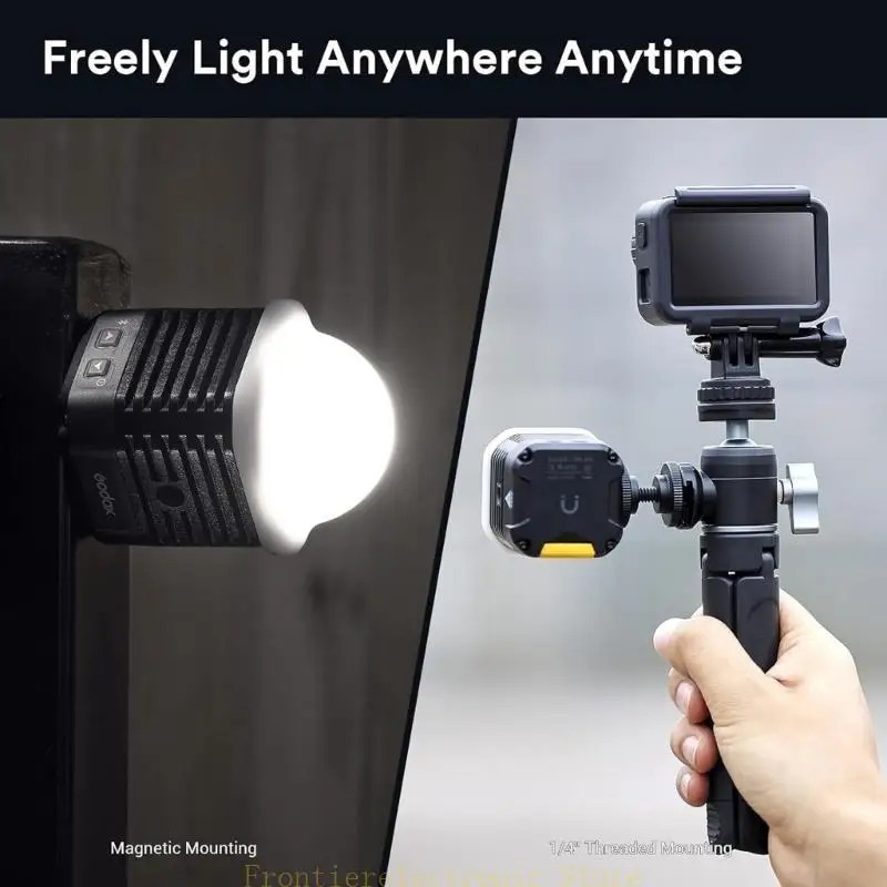 G8DB Photography Light 5600K IPX8 Diving Light CRI97 TLCI97 Video Light Control