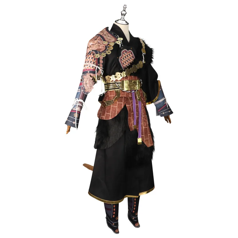 High Quality Fabric Black Myth Wukong Cosplay Suit Black Gold Suit Game Cosplay Anime Party Carnival Event Performance Costume