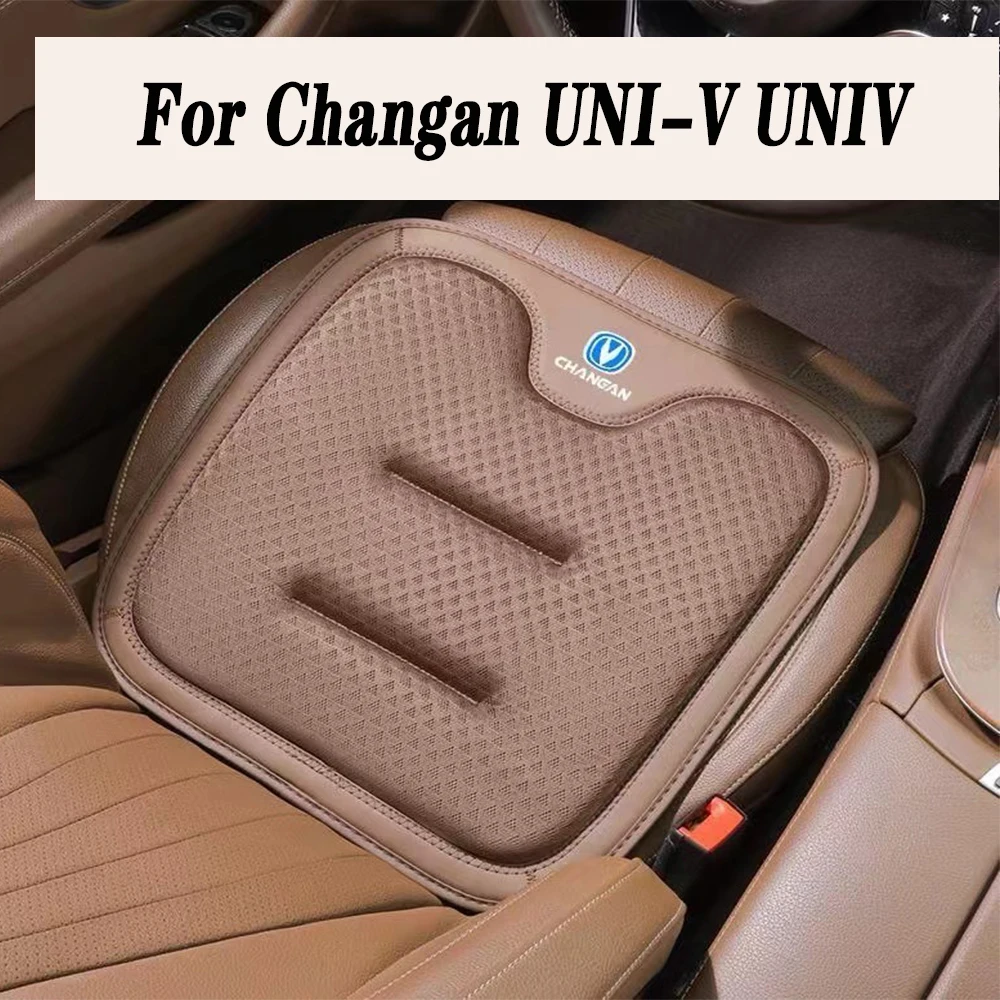 For Changan UNIV UNI-V 2022 2023 2024 Car Front Seat Cushion Ice Silk Driving Seat Cushion Interior Accessories