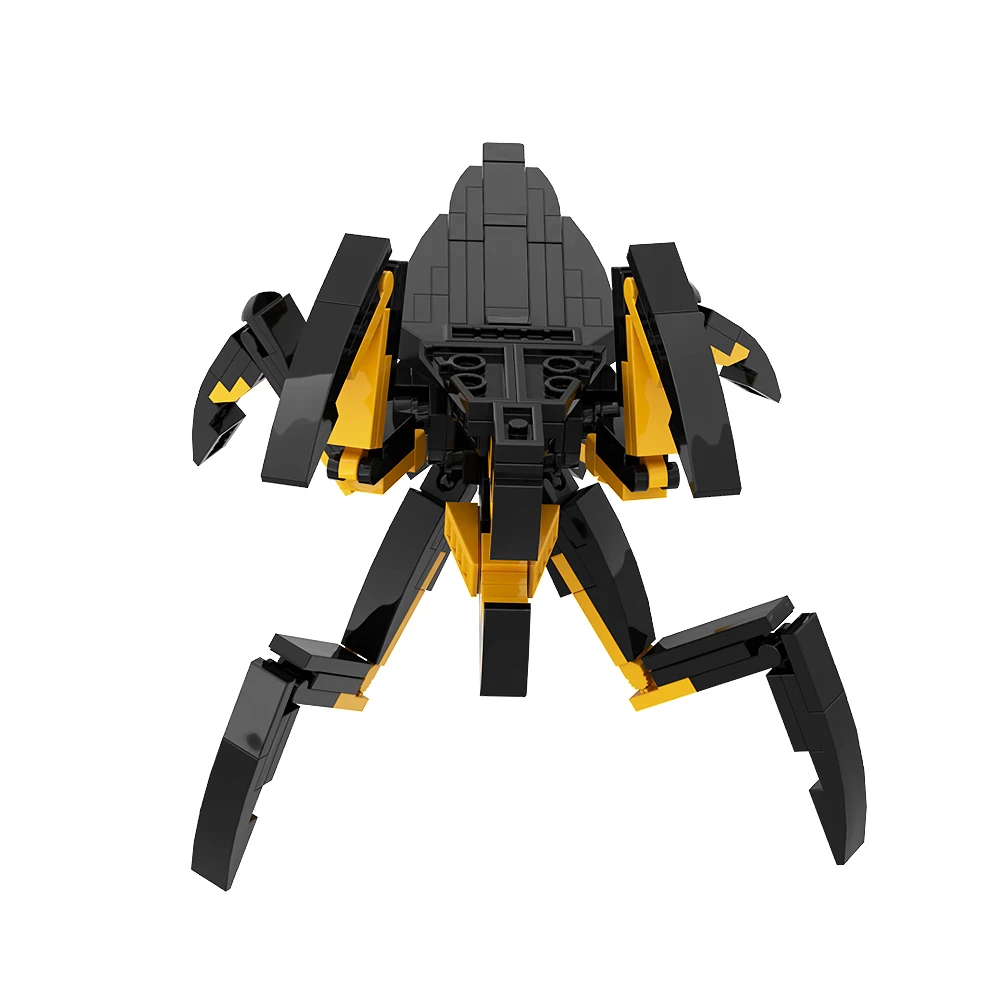 Gobricks MOC Starship Troopers The Only Good Bug Is A Dead Bug Terror Building Block Educational Toys For Kid Birthday Gift