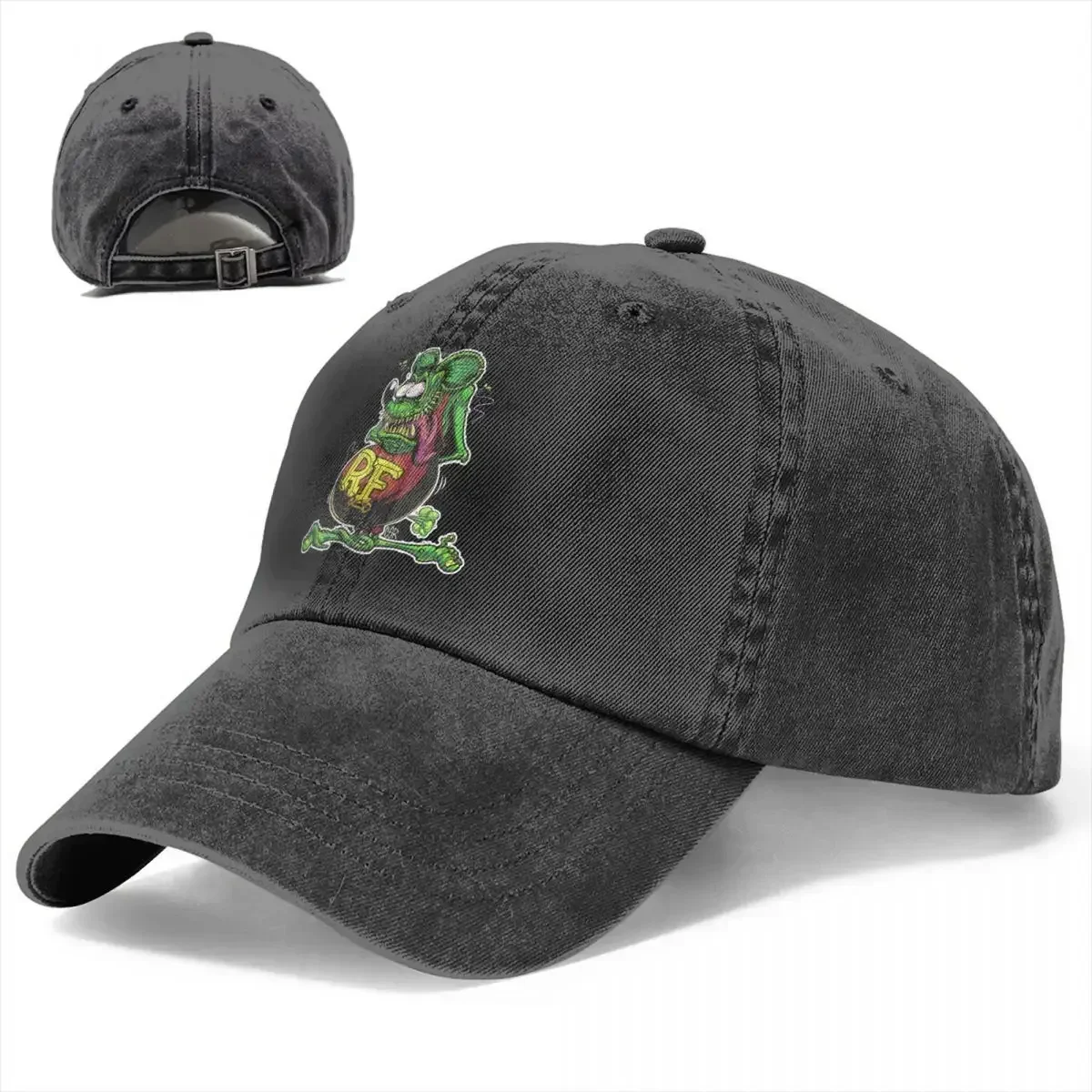 Gorra de verano con visera para hombre y mujer, con visera de Bootleg sombrero de vaquero, Hip Hop, Tales of the Rat Fink, película de dibujos animados