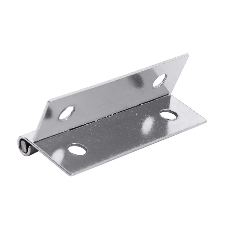 

ABAH-Furniture Cabinet With 50 X 38 X 5Mm, Spring Hinges Made Of Stainless Steel, Silver, 8 Pieces