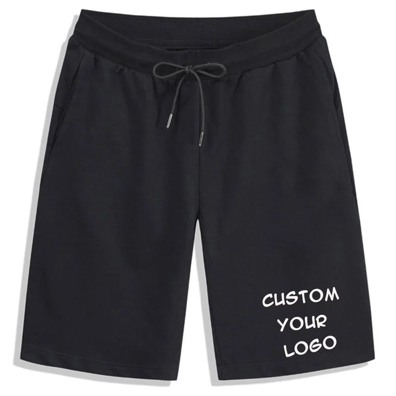 Nieuwe Mannen Shorts Broek Casual Jogging Slim Fit Sport Korte Broek Broek Custom Uw Logo