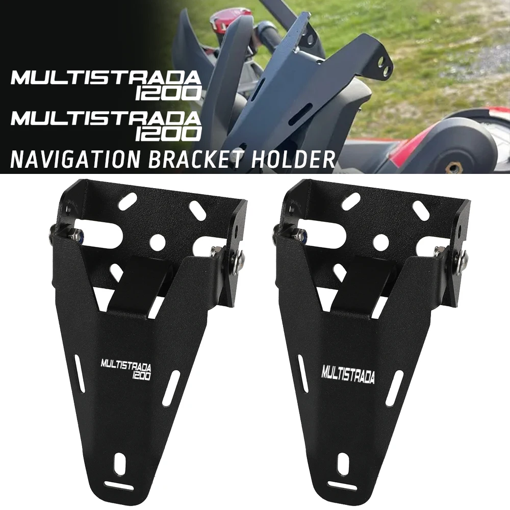 

GPS Phone Holder Stand Bracket USB Charger for ducati Multistrada 1200 Motorcycle 2013 2014 Motocycle MULTISTRADA 1200 2015 2016