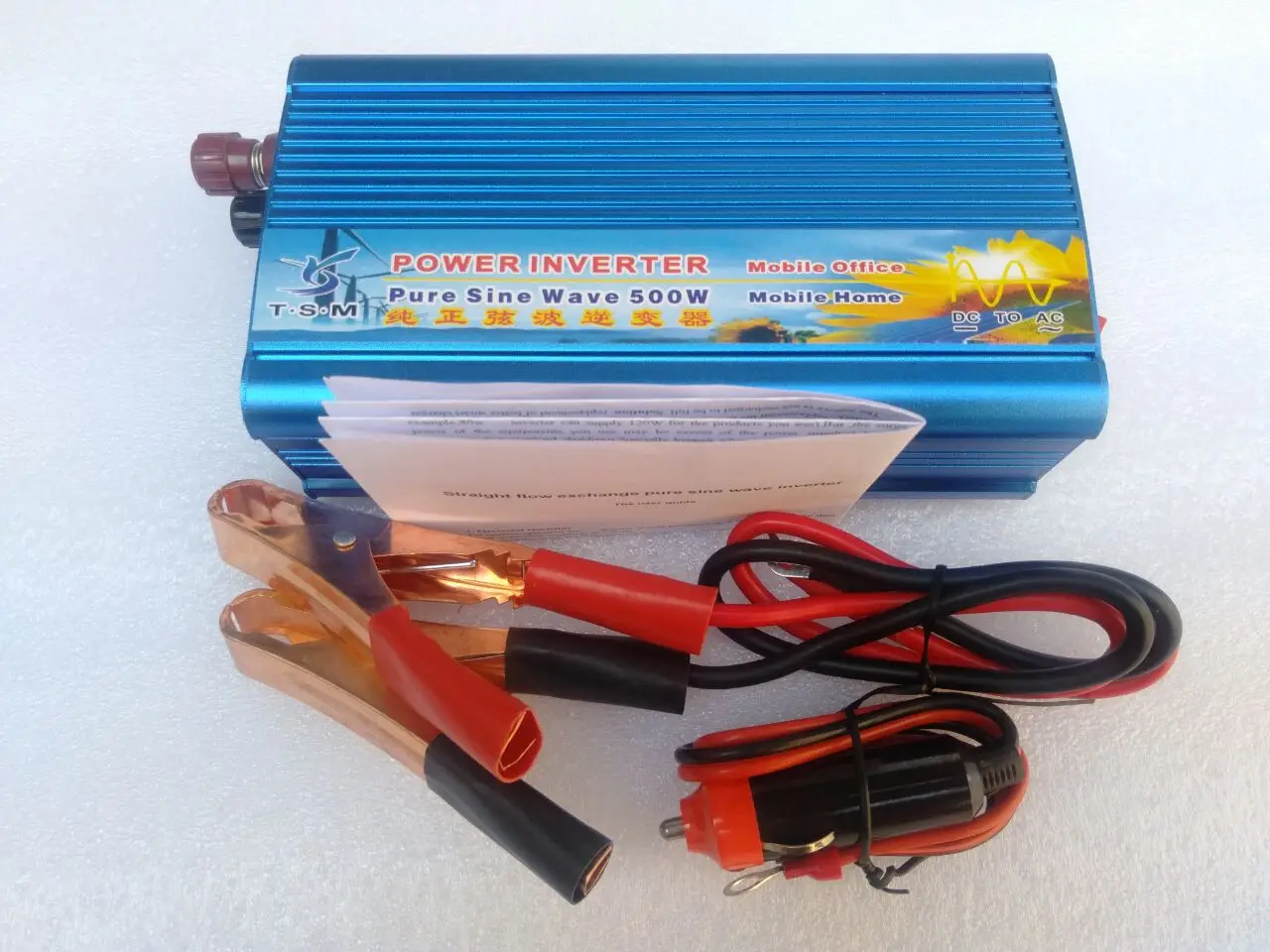 

Power Inverter 500W DC 36V To AC 220V 230V 240V 50HZ Pure Sine Wave With AC USB Output