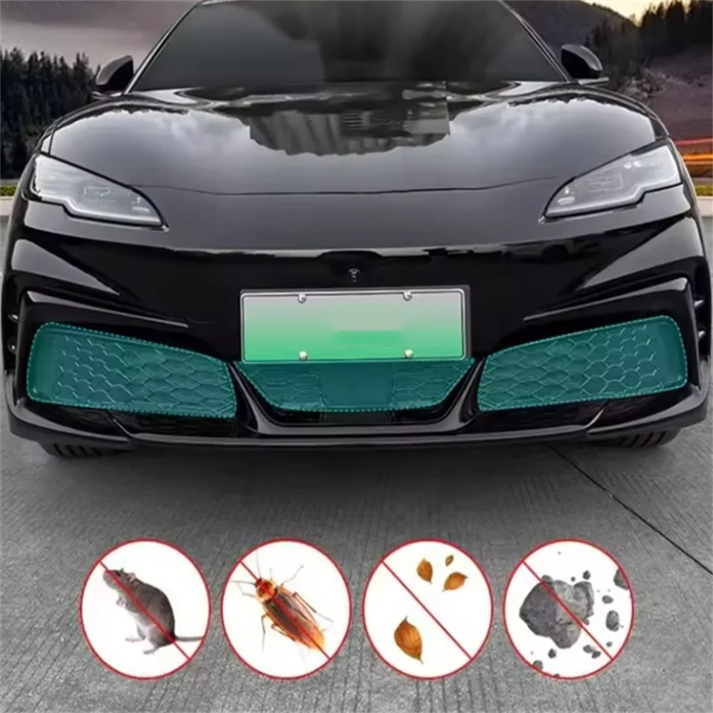 

Для BYD Seal 06 GT 2024 2025 внешние аксессуары пряжка стиль защита от насекомых сетка решетка гриль вставка сетка защита от комаров пыль