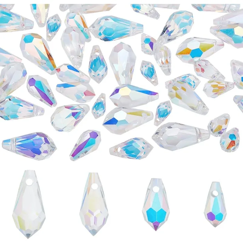 48 Pcs Teardrop Bea…