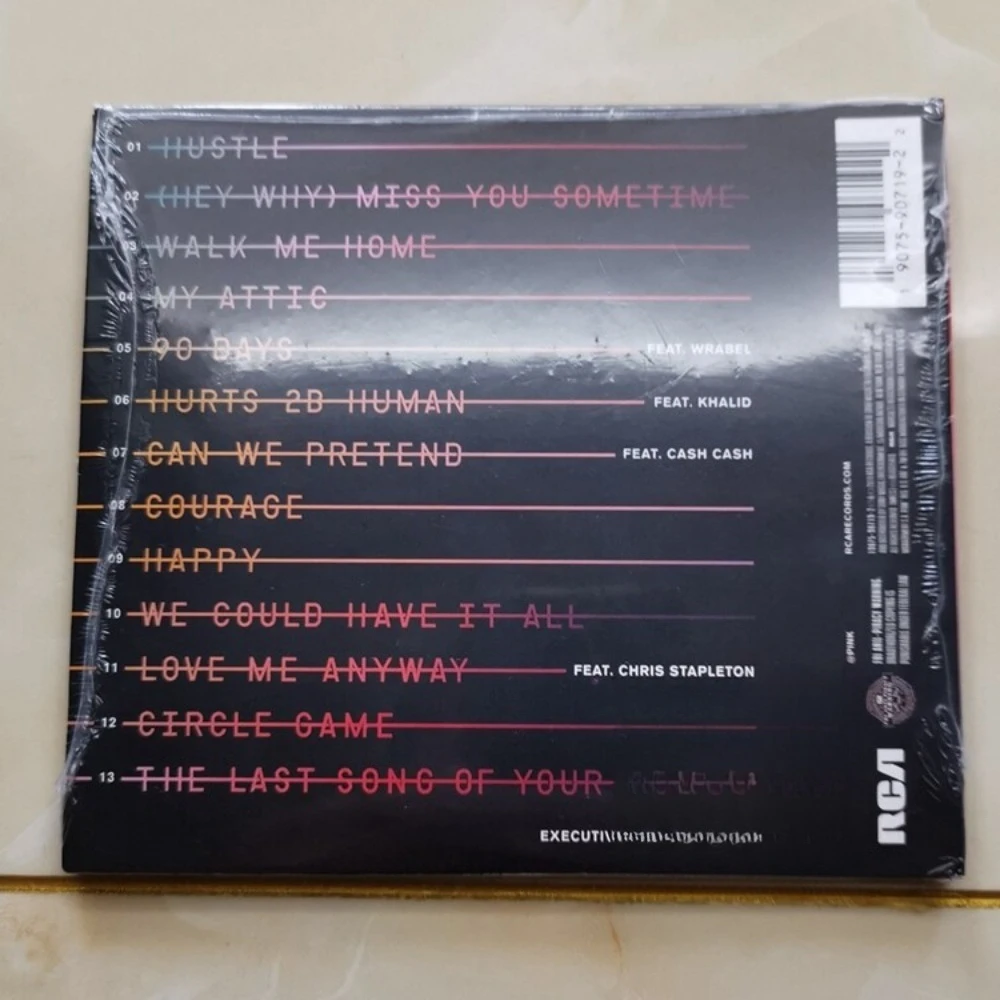 P!nk Hurts 2B Human CD 2019 Brand New Album Pop R&B Car CD Brand New Sealed In Stock