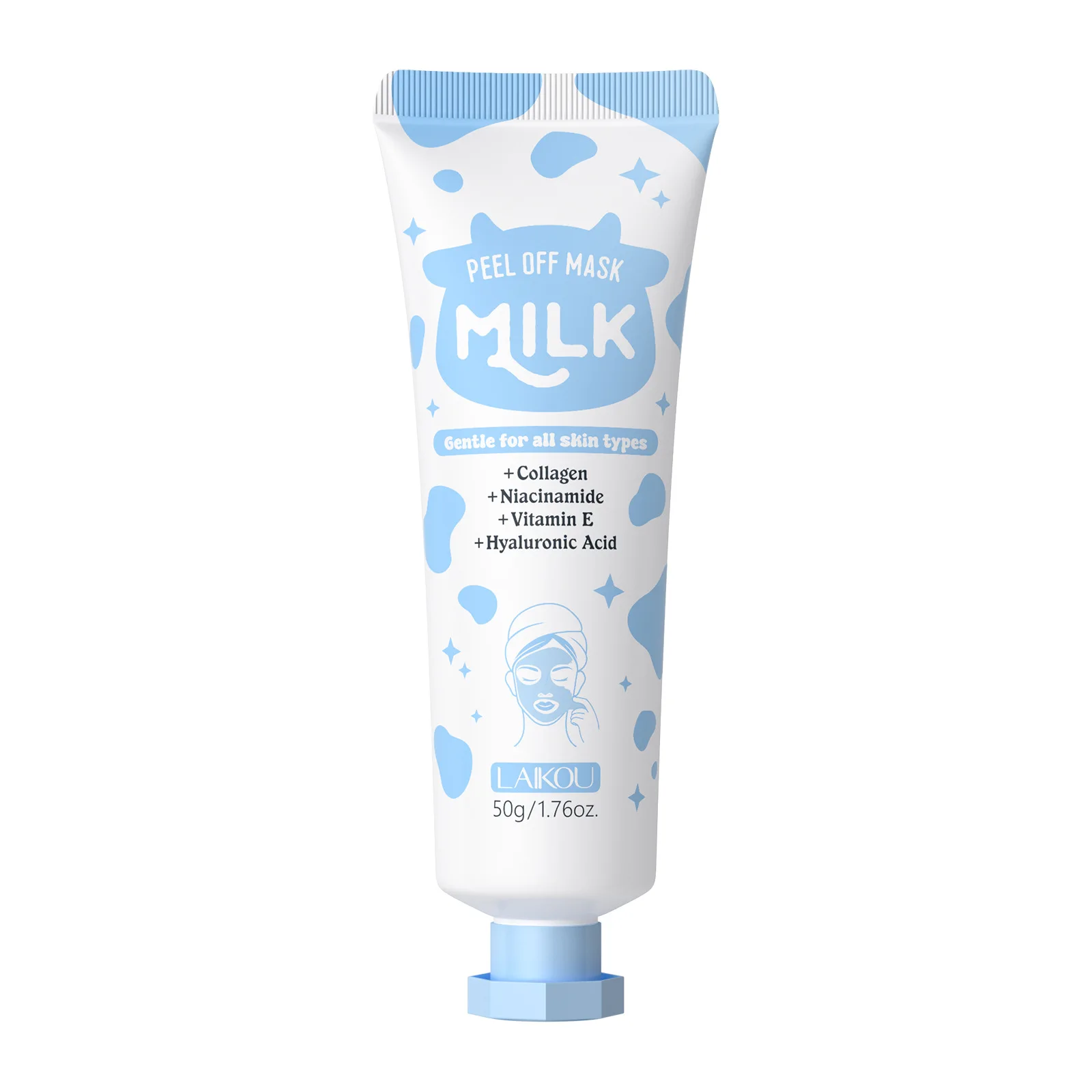 

LAIKOU Cleaning Tearing Milk Tear Mask Cleaning Moisturizing Mask Hydrating Skin Care Products Improve Skinsmoothness Deep Mask
