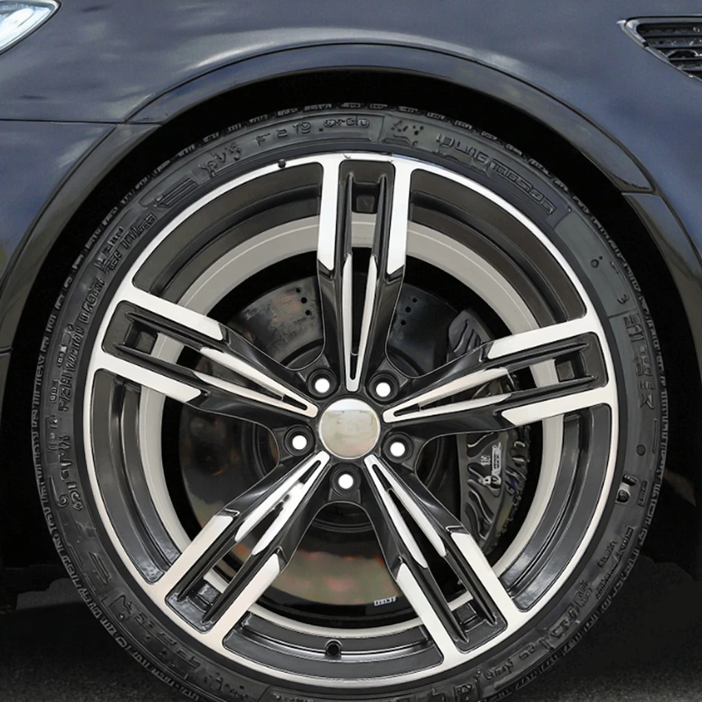 

New Forged Hyper Black & Silver 18-19 Inch Aluminum Alloy Wheel Hub 5*112 PCD Multi Spoke 40mm 25mm 30mm For Car Upgrades