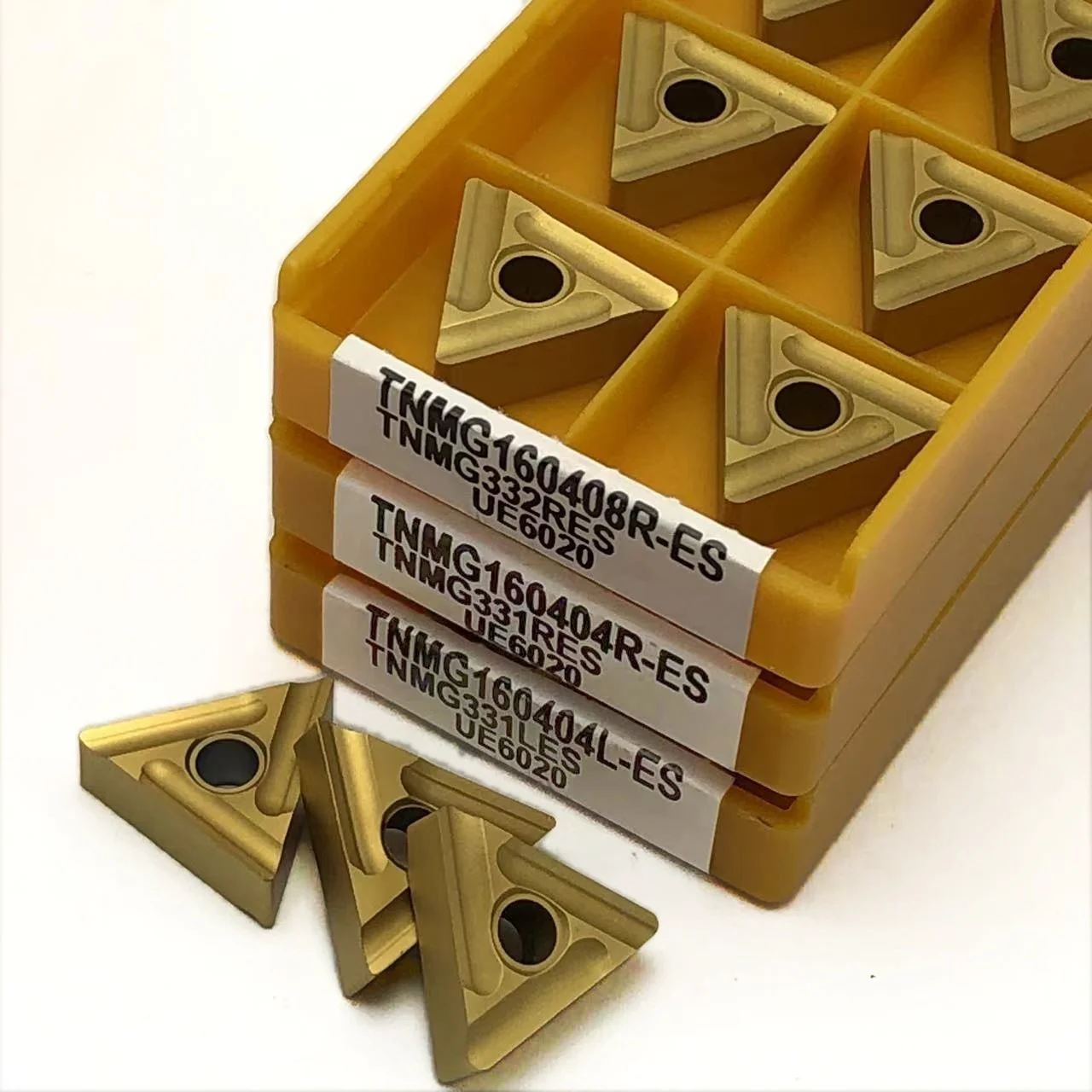 أدوات تحول خارجية من الكربيد ، أدوات مخرطة CNC ، قطع ، جودة عالية ، TNMG160404R ، TNMG160404L ، TNMG160408R ES UE6020 VP15TF