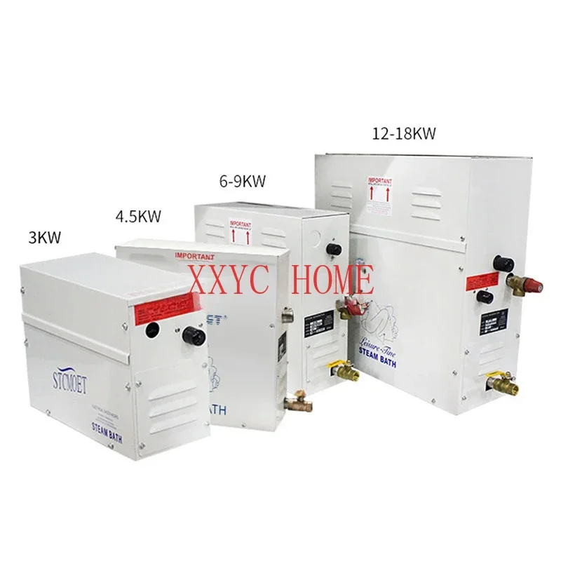 For Home Room Spa Fumigation 220v with Digital Controller 3kw/4.5kw Steam Generator Sauna Bath Machine