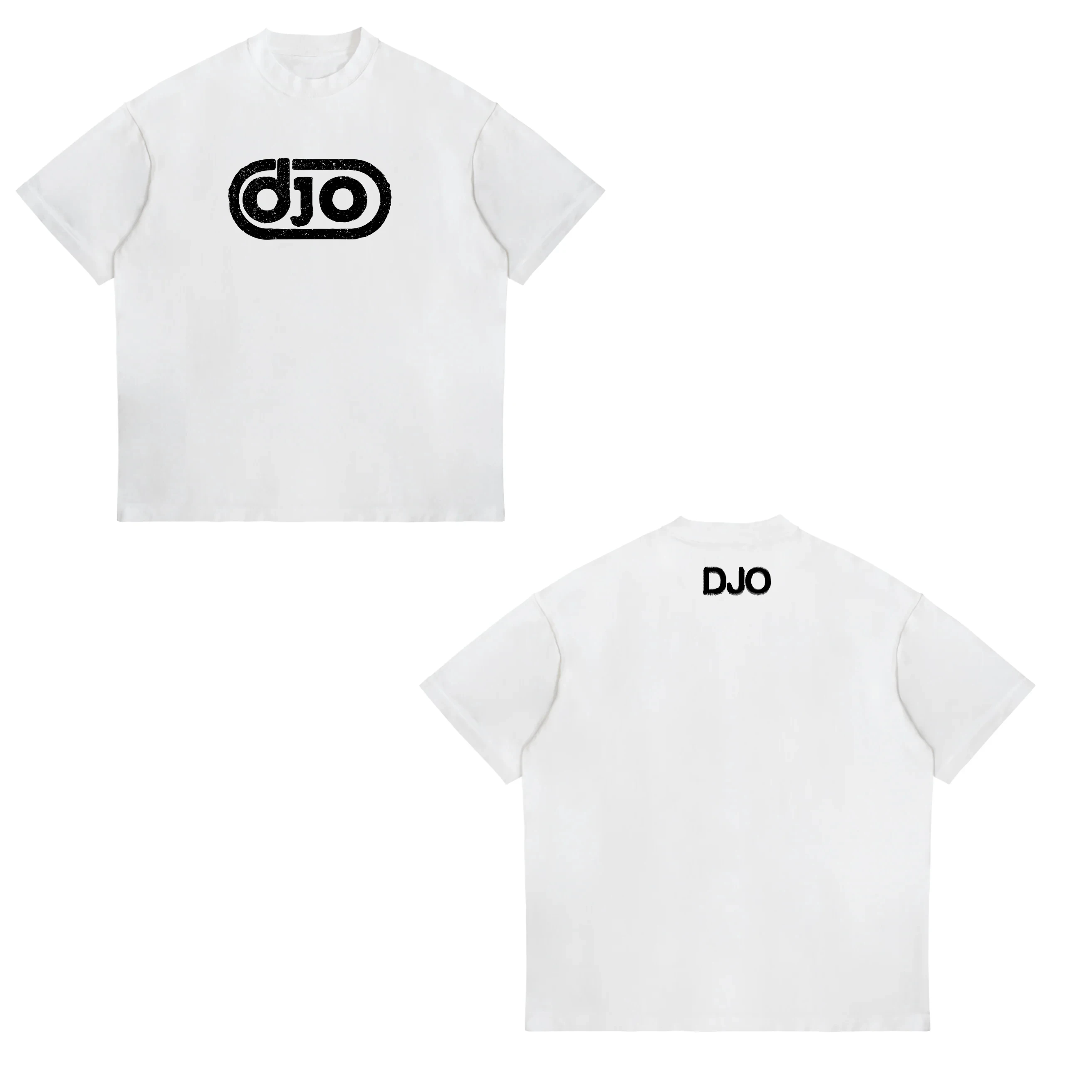 Djo Apple T-Shirt Funny Cartoon Graphic T Shirts Women Short Sleeve Men Tops High Quality T Shirt Unisex Creative Clothes