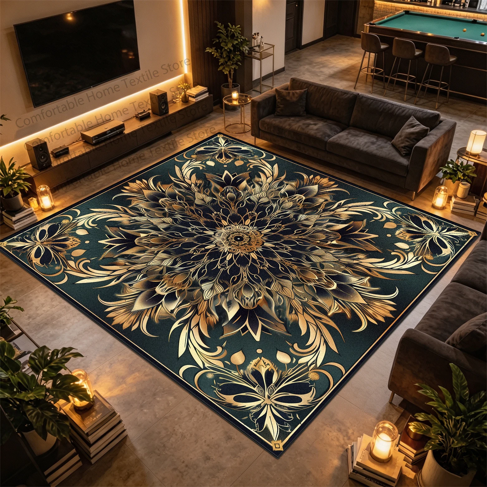 Hafif Lüks Mandala Desenli Alt - Outdoor Lighting Garage incelemesi ve fiyatı
