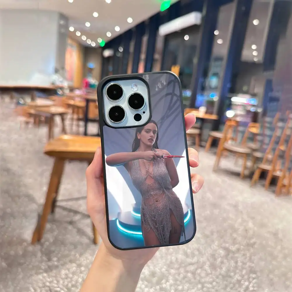 Spanische Sängerin R-Rosalia Handyhülle für iPhone 17,16,15,14,13, Pro, Max, Plus, magnetisch für Magsafe Wireless Charging