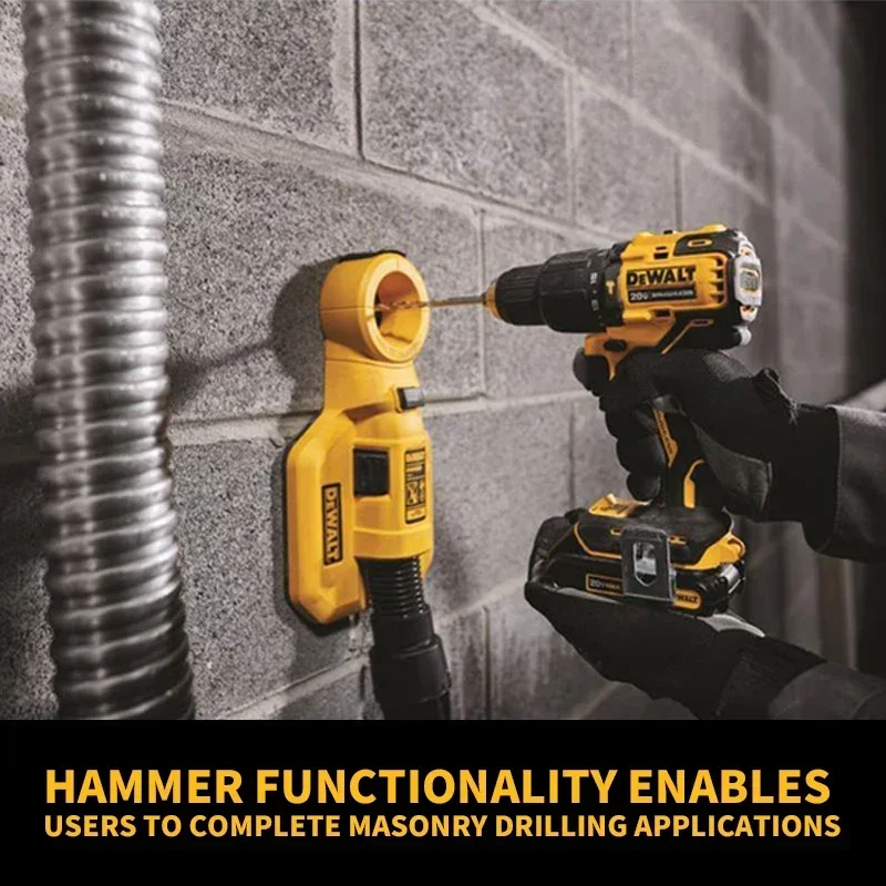 DEWALT DCD709 20V Brushless Cordless Compact Hammer Drill Driver Kit 1650RPM 65NM Lithium Dewalt DCD709B Power Tools Bare Tool