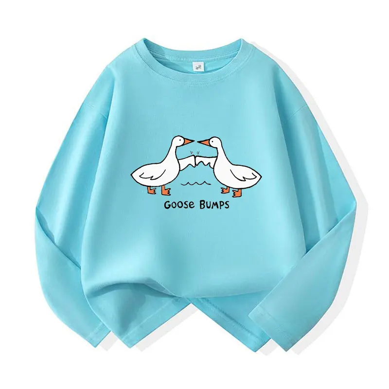 

New 2025 Autumn Casual Children's Brother Korean T-shirt Long Sleeves T Shirt Boys Clothes Print Cotton T Shirts Kids Clothes