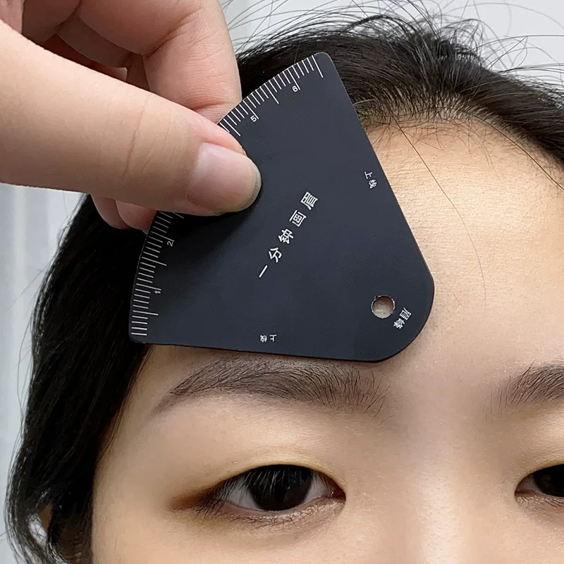 Eyebrow Mapping Ruler Microblading Tattoo Caliper Symmetrical Measure Tool Beginner Brow Shaping Stencil PMU Makeup Supplies