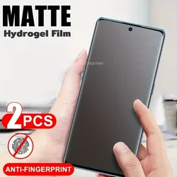 2Pcs Matte Hydrogel Film For Samsung Galaxy  A15 A25 A54 5G A53 A52 A52S A23 A14 A34 5G A72 A73 A71 A51 A13 A22 A32 A33 5G Glass