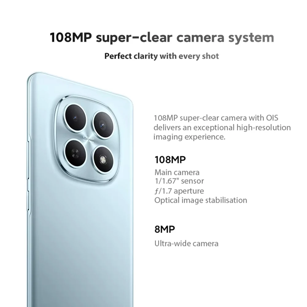 Xiaomi Redmi Note 15 Versión EU 128GB/256GB MTk Helio G100 Ultra, Pantalla AMOLED 6.77″, 120Hz, Cámara 108MP, 6000mAh, NFC, IP64 4