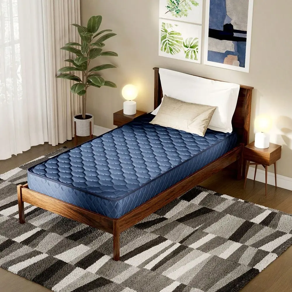 Size 6Inch Foam Innerspring Mattress Medium Firmness, CertiPURUS Certified, Convenient BedInABox Delivery