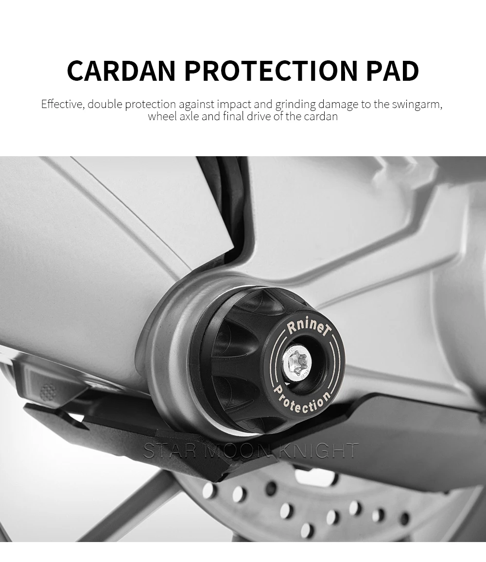 ل BMW R nineT RnineT K1300 K1200 R S GT HP2 دراجة نارية محرك النهائي الإسكان كاردان تحطم المنزلق حامي