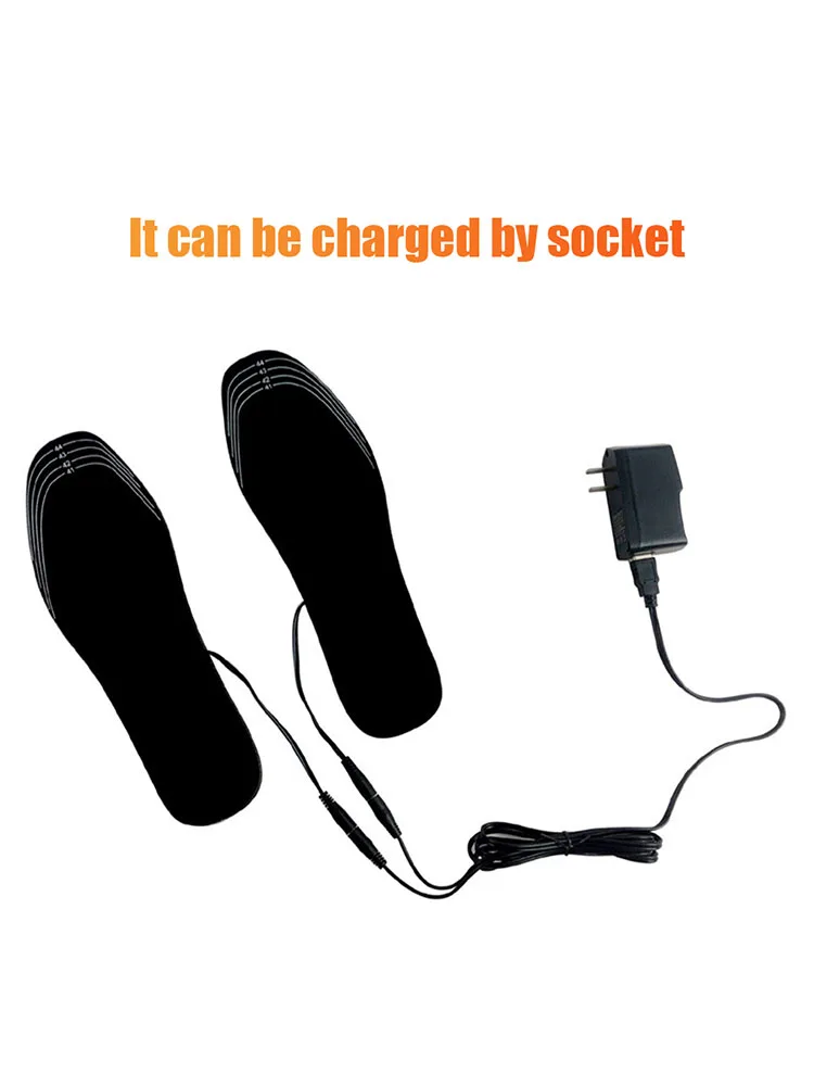 Pro USB Verwarmde Inlegzolen Sneakers Laarzen Verwarming Inlegzolen Oplaadbare Elektrisch Verwarmde Inserts Warme Sok Pad Mat