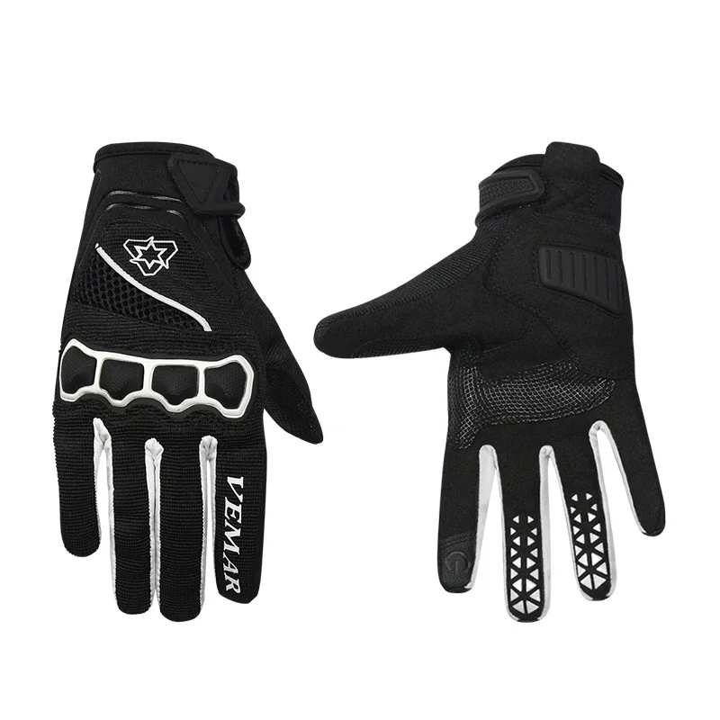 Vemar Motorcycles Racing Female Gloves Accessories Motorcyclist Luvas Breathable Four Seasons Motorcycle Glove Unisex VE-190