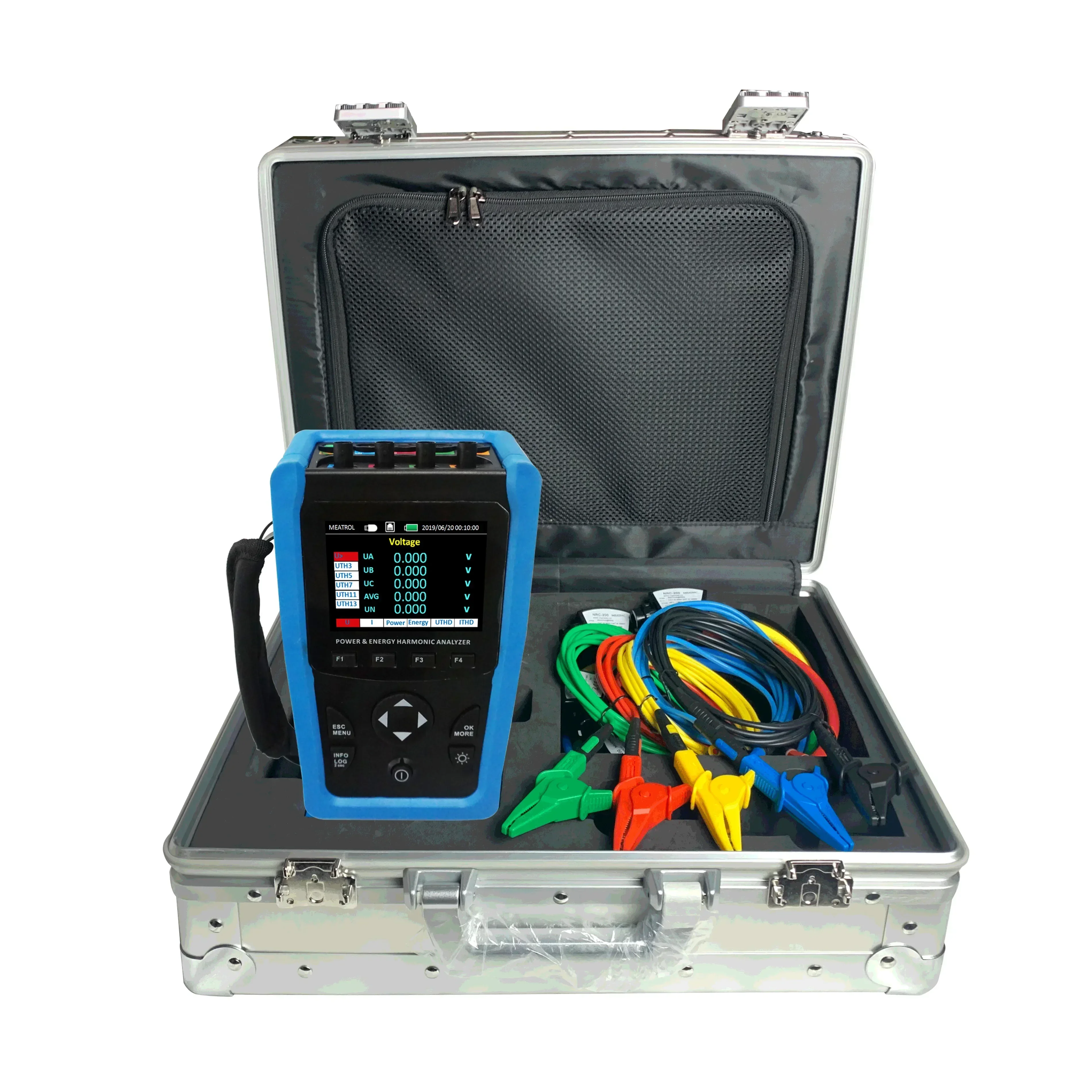 

Meatrol ME440 Rogowski Coil 100A-6000A Energy Meter Power Quality Analyzer