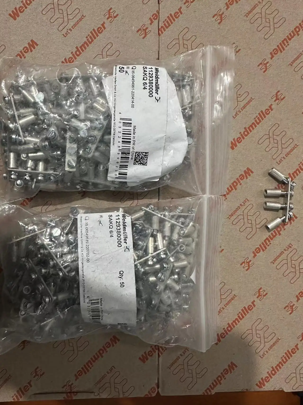 

1 шт. SAKQ 6/4 WEDLLMULER SAKDU 6N 1129380000